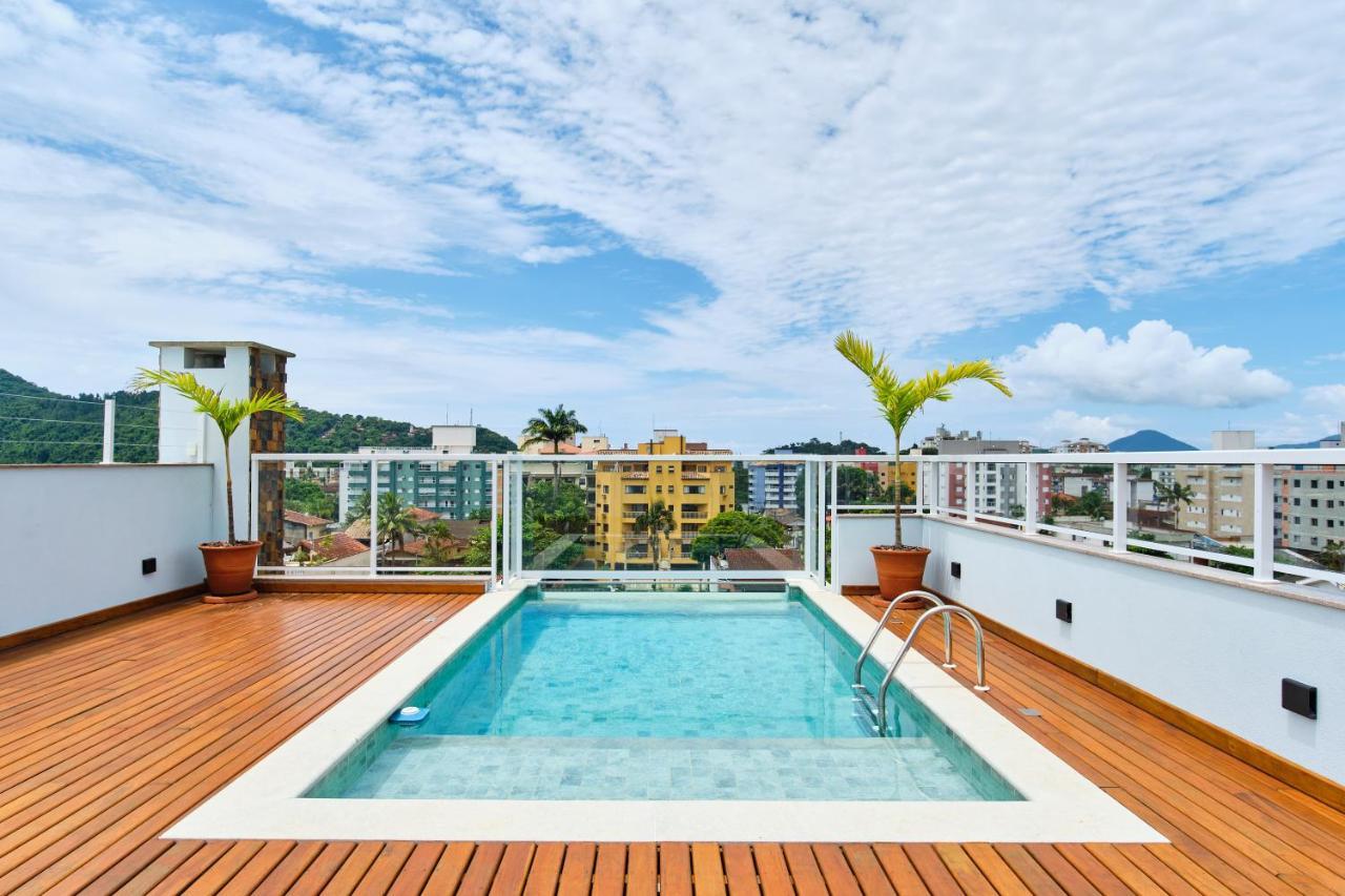 Orla Ubatuba 300 Metros - Ar Condicionado, Varanda Gourmet 外观 照片