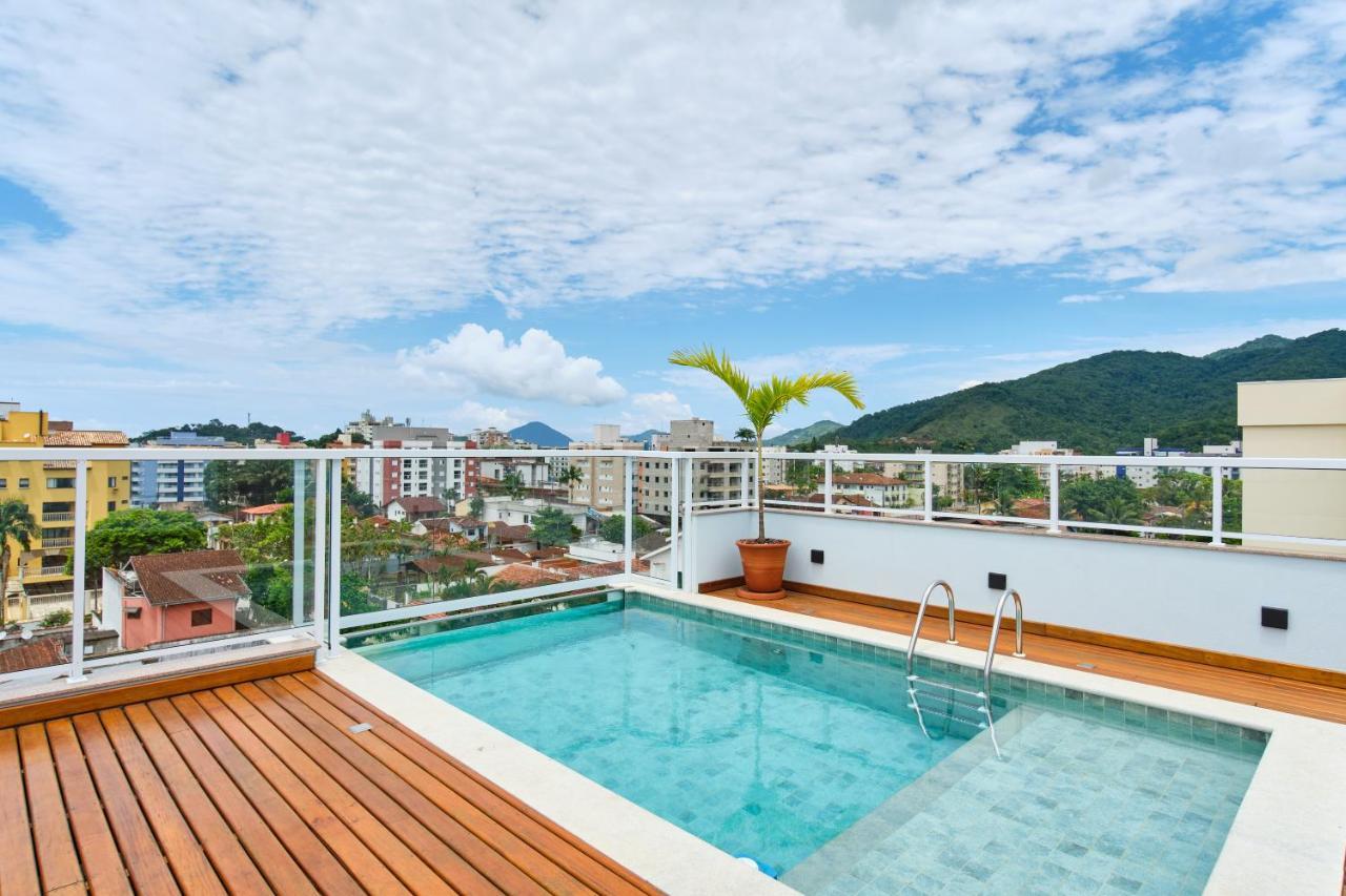 Orla Ubatuba 300 Metros - Ar Condicionado, Varanda Gourmet 外观 照片