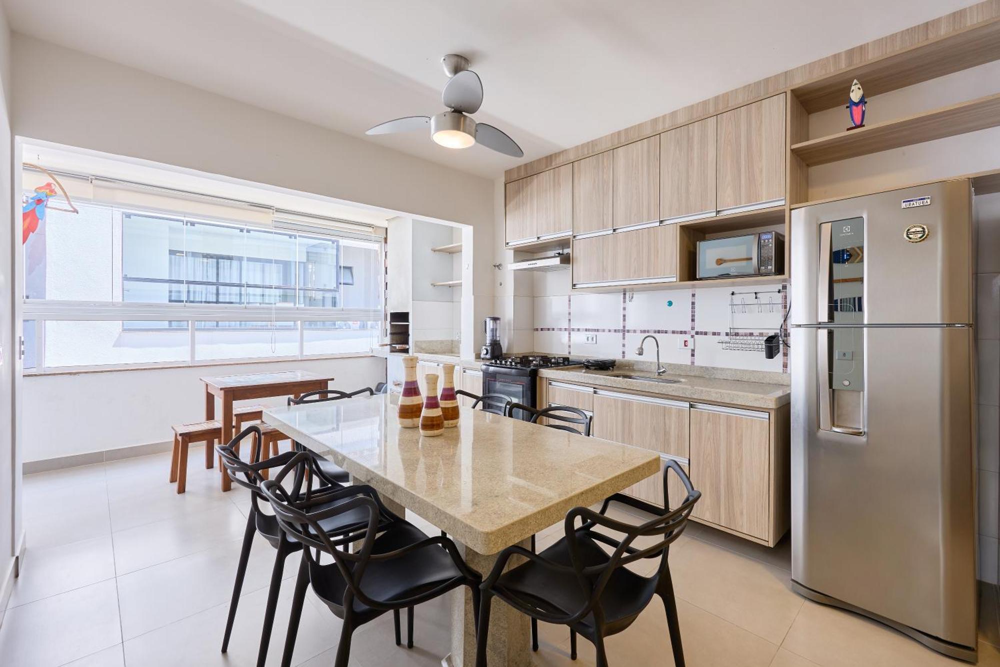 Orla Ubatuba 300 Metros - Ar Condicionado, Varanda Gourmet 外观 照片